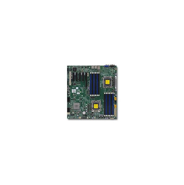 Supermicro X9DBI-F-B Dual LGA1356- Intel C602- DDR3- SATA3- V&2GbE Server Motherboard