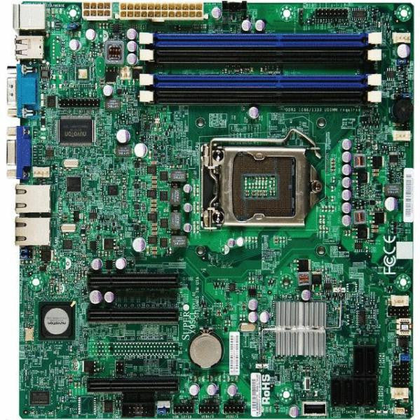 Supermicro X9SCL-F-B LGA1155- Intel C202 PCH- DDR3- V&2GbE- MicroATX Server Motherboard, Bulk