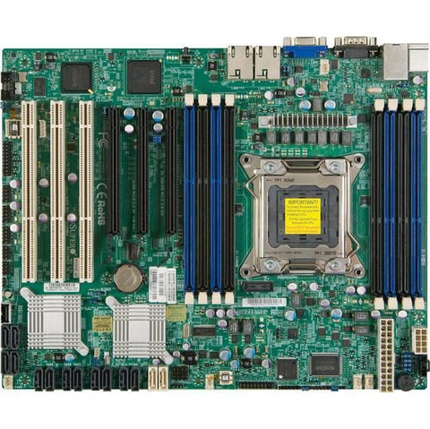 Supermicro X9SRE-F-O LGA2011- Intel C602- DDR3- SATA3- 2GbE- ATX Server Motherboard