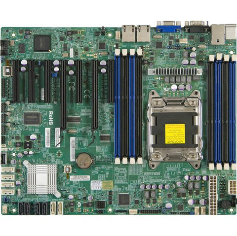 Supermicro X9SRL-O LGA2011- Intel C602- DDR3- SATA3- V&2GbE- ATX Server Motherboard