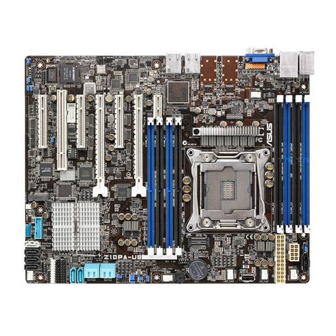 ASUS Z10PA-U8 LGA2011-v3- Intel C612 PCH- DDR4- SATA3&USB3.0- M.2- V&2GbE- ATX Server Motherboard