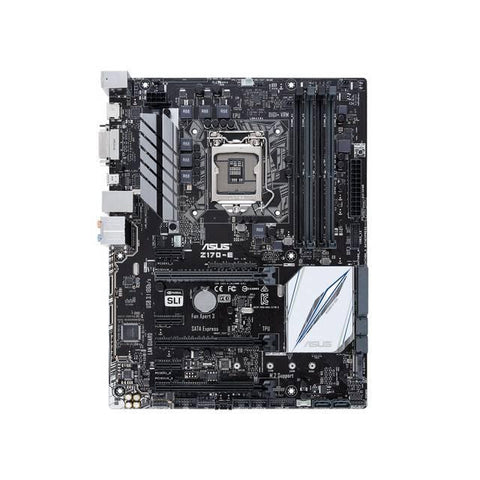 Asus Z170-E LGA1151- Intel Z170- DDR4- 2-Way CrossFireX & 2-Way SLI- SATA3&USB3.1- M.2&SATA Express- A&GbE- ATX Motherboard