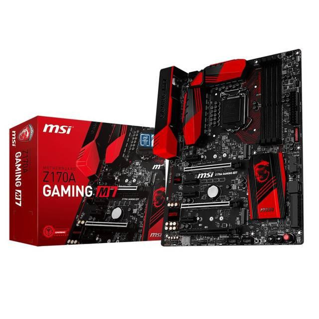 MSI Z170A GAMING M7 LGA1151- Intel Z170- DDR4- 3-Way CrossFireX & 2-Way SLI- SATA3&USB3.1- M.2&SATA Express- A&GbE- ATX Motherboard