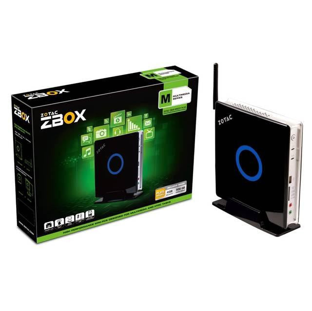 ZOTAC ZBOX-MN321-P-U Intel Core 2957U 1.4GHz- 4GB DDR3L- 500GB HDD- WiFi- A&V&GbE- Mini PC w- No OS