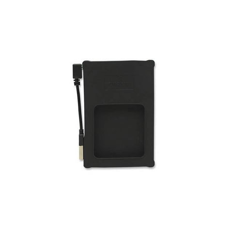 Manhattan 130103 2.5 inch SATA to USB 2.0 External Hard Drive Enclosure (Black)