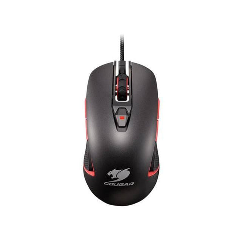 Cougar 400M MOC400G Wired USB Optical Gaming Mouse w- 4000 DPI (Iron-Grey)