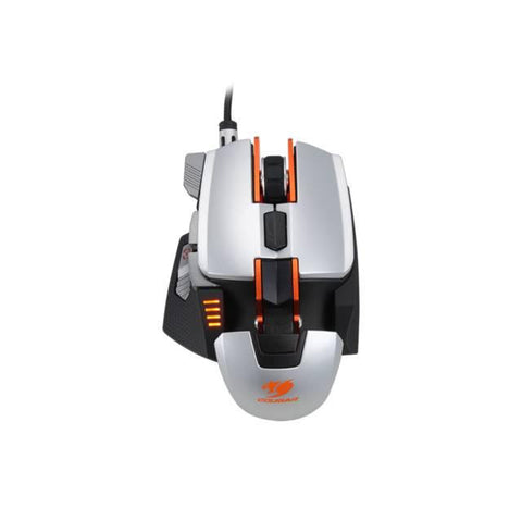 Cougar 700M MOC700S Wired USB Laser Gaming Mouse w- 8200 DPI (Silver)