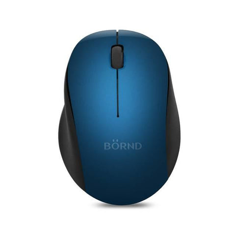 Bornd M120 Wireless 2.4Ghz Optical Ultra-Silent Mouse (Blue)