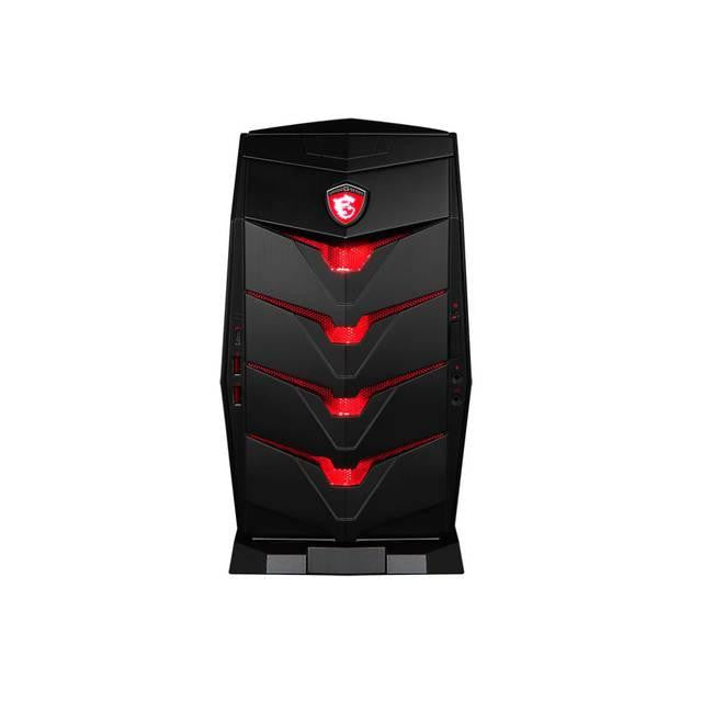 MSI AEGIS AEGIS-049US Intel Core i7-6700 3.4GHz- 16GB DDR4- 2TB HDD + 256GB SSD- DVD&#xB1;RW- GTX 1070- Windows 10 Home Desktop PC, Full System (Blac