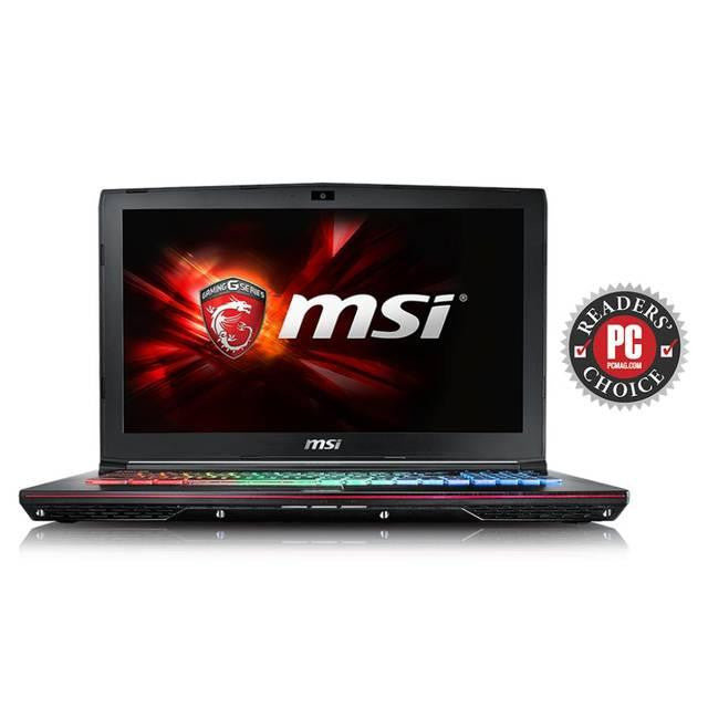 MSI GE62VR APACHE PRO-001 15.6 inch Intel Core i7-6700HQ 2.6GHz- 16GB DDR4- 1TB HDD + 256GB SSD- GTX 1060- DVD&#xB1;RW- USB3.1- Windows 10 Notebook (