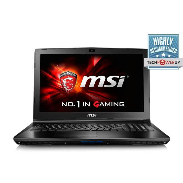 MSI GL62 6QF-1277 15.6 inch Intel Core i5-6300HQ 2.3GHz- 32GB DDR4- 1TB HDD + 256GB SSD- GTX 960M- DVD&#xB1;RW- USB3.0- Windows 10 Notebook (Aluminum