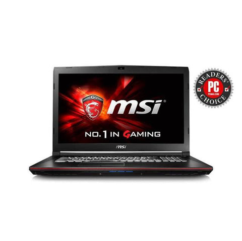 MSI GP72 LEOPARD PRO-695 17.3 inch Intel Core i7-6700HQ 2.6GHz- 16GB DDR4- 1TB HDD + 128GB SSD- DVD&#xB1;RW- GTX 960M- USB3.0- Windows 10 Notebook (A