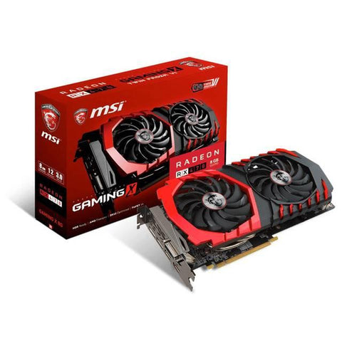 MSI AMD Radeon RX 470 GAMING X 8GB GDDR5 DVI-2HDMI-2Displayport PCI-Express Video Card