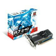 MSI AMD Radeon R7 240 2GB DDR3 VGA-DVI-HDMI Low Profile PCI-Express Video Card