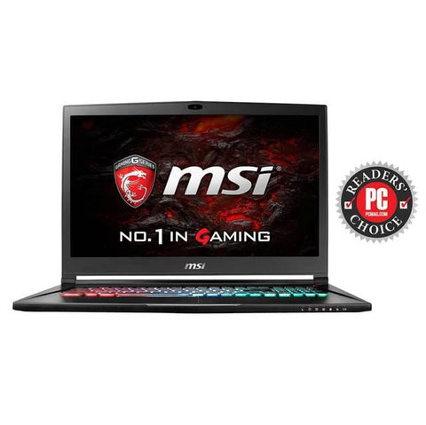 MSI GS73VR STEALTH PRO 4K-016 17.3 inch Intel Core i7-6700HQ 2.6GHz- 16GB DDR4- 1TB HDD + 512GB SSD- GTX 1060- USB3.0- Windows 10 Ultrabook (Aluminum