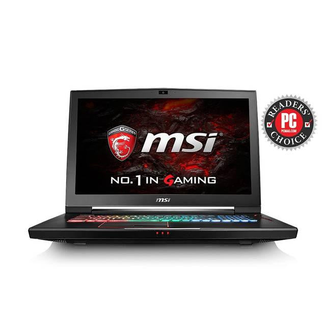 MSI GT73VR TITAN SLI-058 17.3 inch Intel Core i7-6820HK 2.7GHz- 64GB DDR4- 1TB HDD + 2x 256GB PCI-E SSD- GTX 1070 SLI- USB3.0- Windows 10 Notebook (A