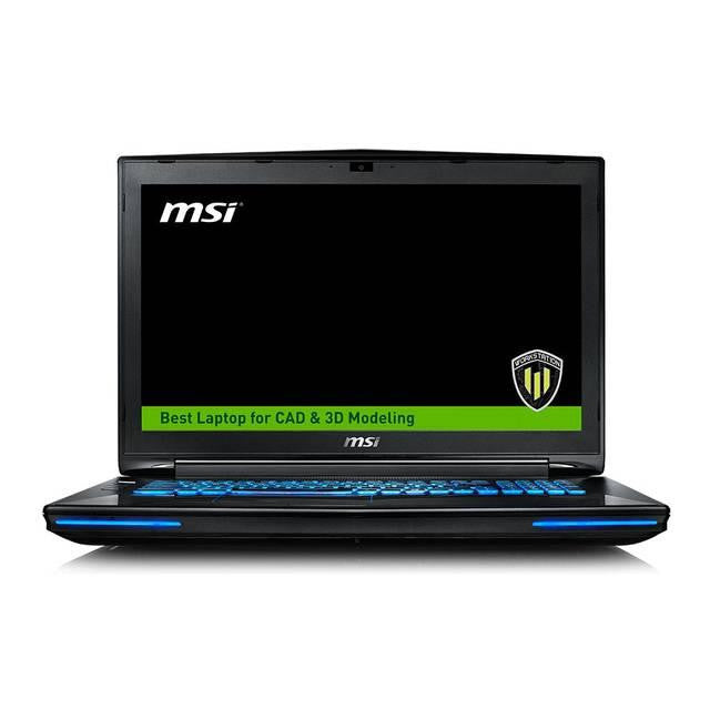 MSI WT72 6QN-219US 17.3 inch Intel Core i7-6820HK 2.7GHz- 32GB DDR4- 1TB HDD + 256GB PCI-E SSD- Quadro M5500- Blu-ray Burner- USB3.0- Windows 10 Pro