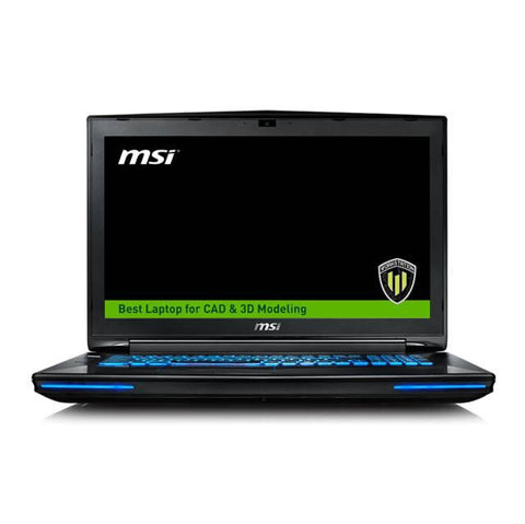 MSI WT72 6QL-400US 17.3 inch Intel Xeon E3-1505 2.8GHz- 32GB DDR4- 1TB HDD + 128GB SSD- Quadro M4000M- DVD&#xB1;RW- USB3.0- Windows 10 Pro Notebook (