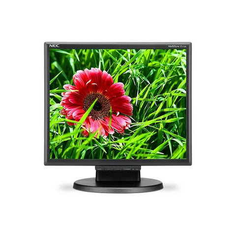 NEC MultiSync E171M-BK 17 inch 1,000:1 5ms VGA-DVI LED LCD Monitor, w- Speakers (Black)