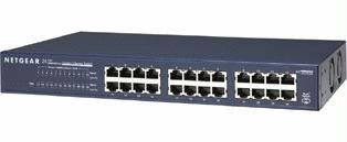 Netgear JGS524 ProSafe 24-Port Gigabit Rackmount Switch