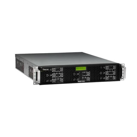 Thecus N8810U Intel Pentium G850 2.9GHz- 4GB DDR3- 2GbE- USB3.0- 8-bay 2U Rackmount NAS for SMB