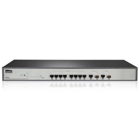 netis PE6310 8FE+2 Combo-Port Gigabit Ethernet SNMP PoE Switch