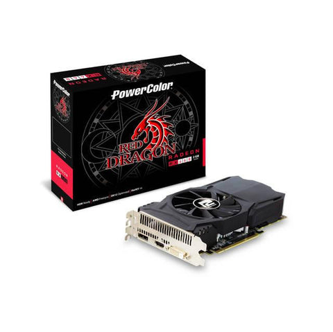 PowerColor Red Dragon AMD Radeon RX 460 2GB GDDR5 DVI-HDMI-DisplayPort PCI-Express Video Card