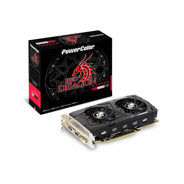 PowerColor Red Dragon AMD Radeon RX 460 4GB GDDR5 DVI-HDMI-DisplayPort PCI-Express Video Card