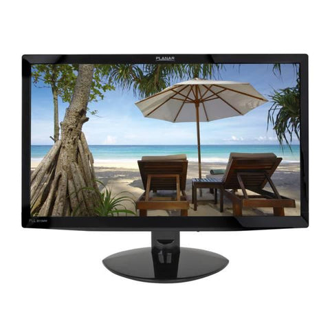 Planar PLL2010MW 20 inch Widescreen 1,000:1 5ms VGA-DVI LED LCD Monitor, w- Speakers (Black)