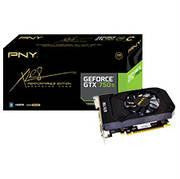 PNY NVIDIA GeForce GTX 750 Ti 2GB GDDR5 2DVI-Mini HDMI PCI-Express Video Card