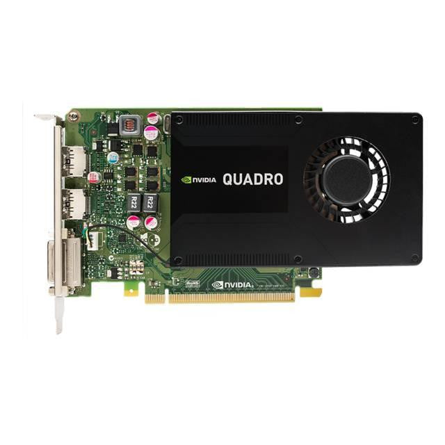 PNY NVIDIA Quadro K2200 4GB GDDR5 DVI-2DisplayPorts PCI-Express Video Card