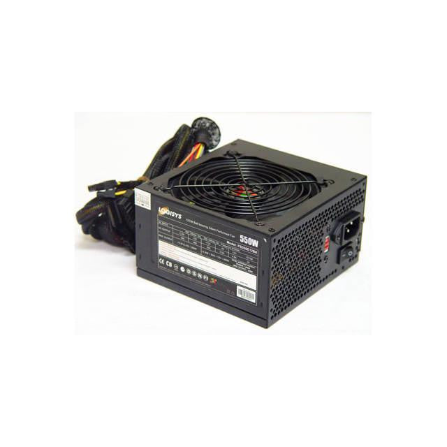 Logisys PS550E12BK 550W 120mm Ball Bearing ATX12V Power Supply