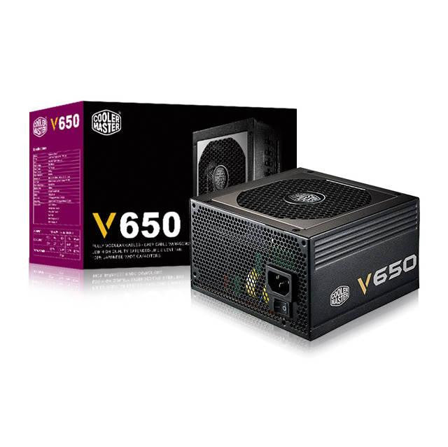 Cooler Master V650 Series RS650-AFBAG1-US 650W 80 PLUS Gold ATX12V v2.31 Power Supply