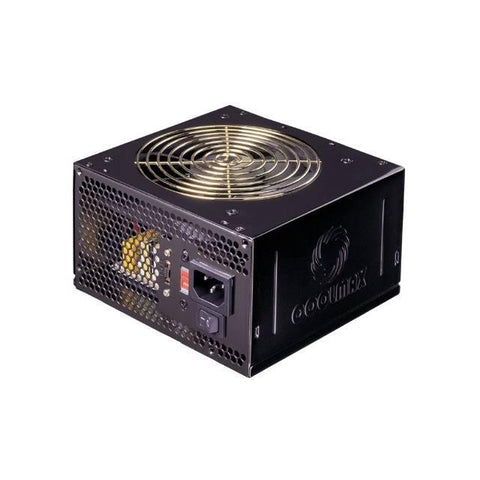 Coolmax CA-550 550W 120mm Silent Cooling Fan ATX Power Supply (Black)