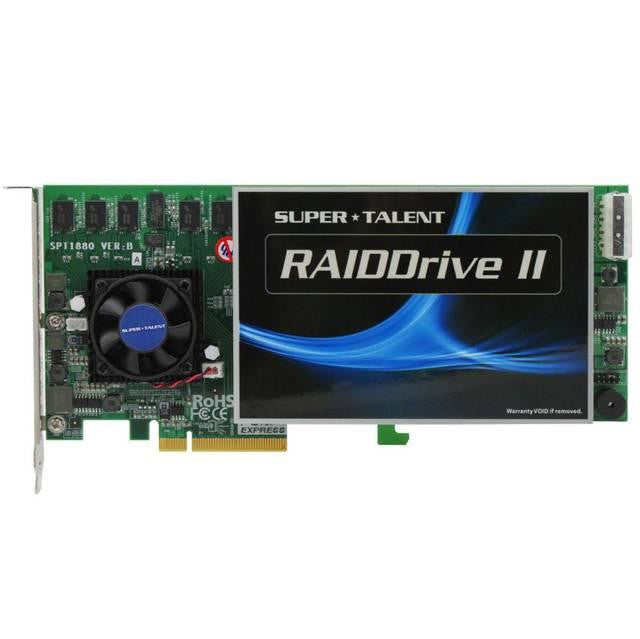 Super Talent RAIDDrive II 480GB RAID0 PCI Express x8 Solid State Drive (MLC)