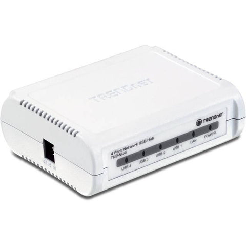 TRENDnet RB-NU4 4-Port Network USB Hub (Refurbished)