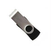 Super Talent RM Swivel 4GB USB 2.0 Flash Drive (Black)