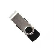 Super Talent RM Swivel 8GB USB 2.0 Flash Drive (Black)