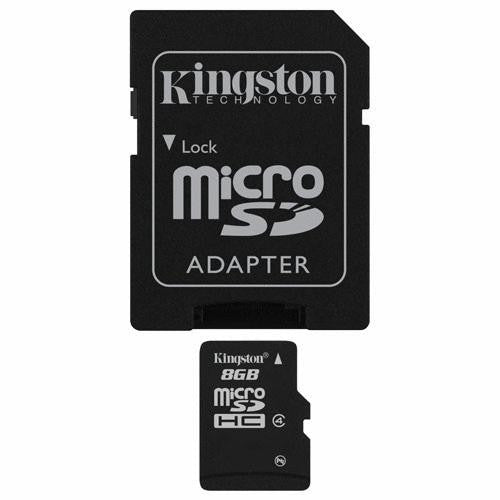 Kingston SDC4-8GB 8GB Micro SDHC Memory Card