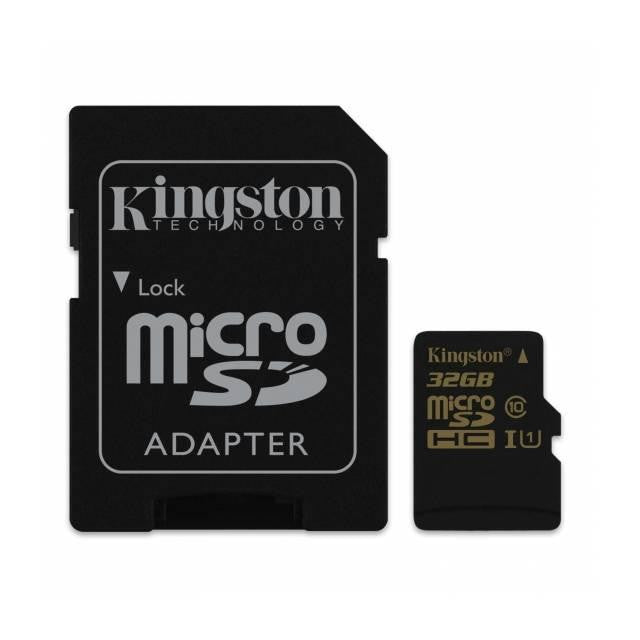 Kingston SDCA10-32GB 32GB Micro SDHC Memory Card