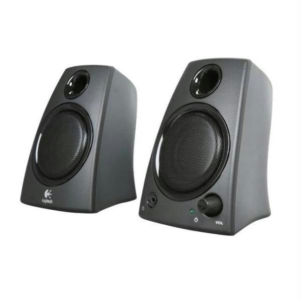 Logitech Z130 Wired 3.5mm-5 Watts-2.0 Channel Speaker System (Black)