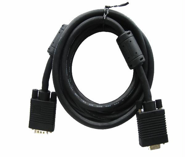 iMicro M8544-1015MF 10ft HD15 Male to Female SVGA Extension Cable (Black)