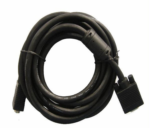 iMicro M8544-1515MM 15ft HD15 Male to HD15 Male SVGA Cable (Black)