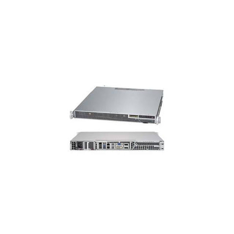 Supermicro SuperServer SYS-1019S-M2 LGA1151 400W 1U Rackmount Server Barebone System (Black)