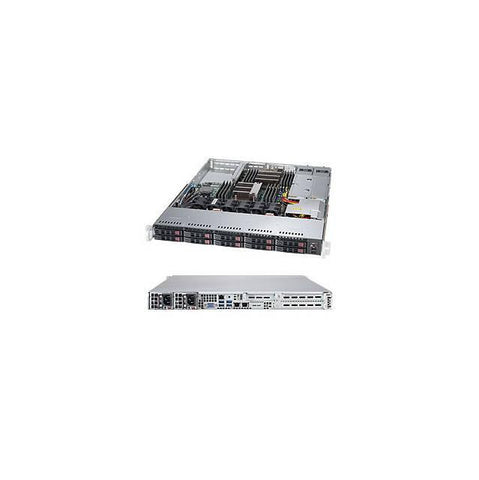 Supermicro SuperServer SYS-1028R-WC1R Dual LGA2011 700W-750W 1U Rackmount Server Barebone System (Black)