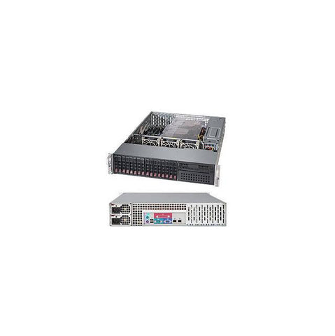 Supermicro SuperServer SYS-2028R-C1R4+ Dual LGA2011 920W 2U Rackmount Server Barebone System (Black)