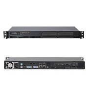 Supermicro SuperServer SYS-5015A-EHF Intel Atom D510 200W 1U Rackmount Server Barebone System (Black)