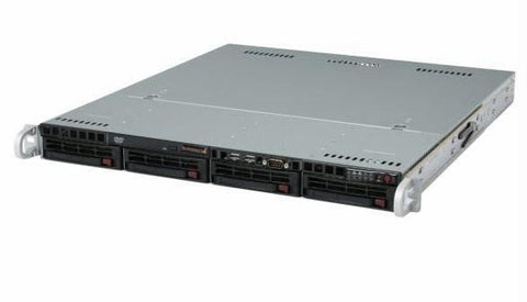 Supermicro SuperServer SYS-5016I-MTF LGA1156 280W 1U Rackmount Server Barebone System (Black)