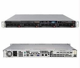 Supermicro SuperServer SYS-5016I-MT LGA1156 280W 1U Rackmount Server Barebone System (Black)