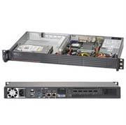 Supermicro SuperServer SYS-5017A-EP Intel Atom N2800 200W 1U Rackmount Server Barebone System (Black)